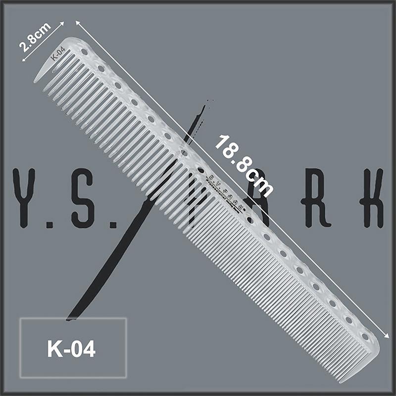 Transparent Salon Hair Comb With Professional Barber Hairdressing Scale Comb