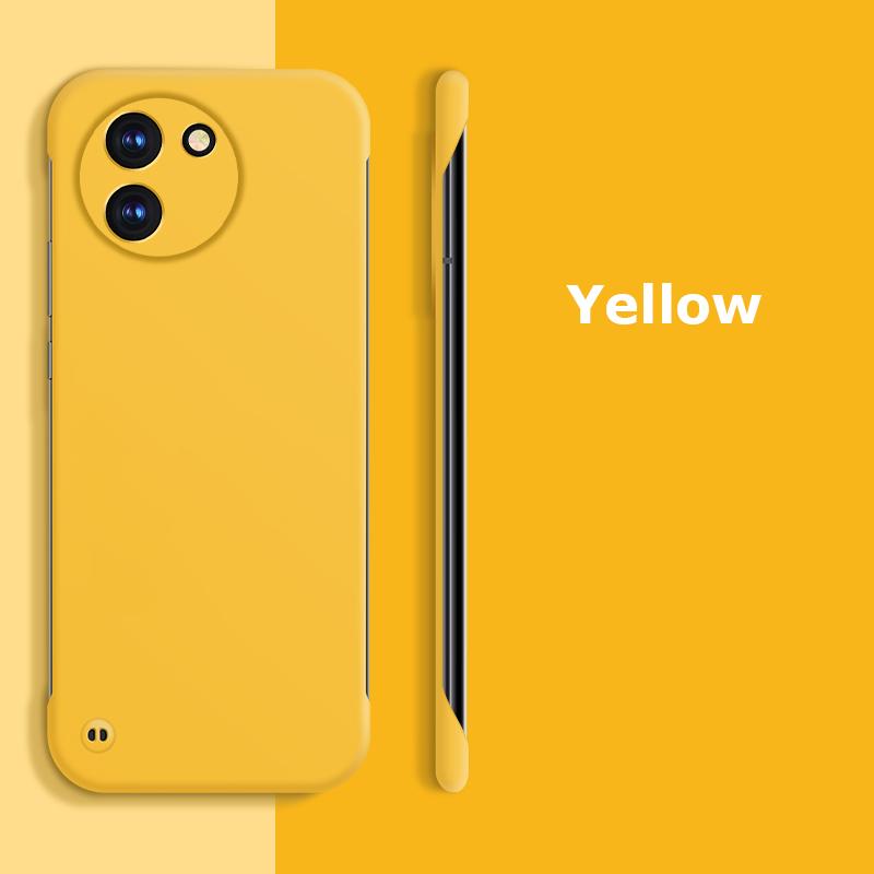 Ultra-thin Frameless Matte Anti-fingerprint PC Case For Vivo Y200 Y200i Y200t GT Y78 Y78t Plus Shockproof Back Cover Shell