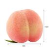 6PCS Artificial Peaches Simulation Peaches Fruits Vivid Props for Home Fruit Shop Supermarket Desk Decoration