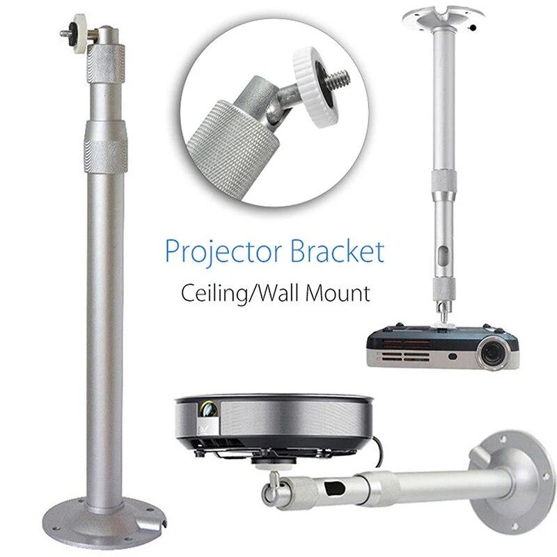 Long Digital Camera Projector Camcorder 35mm SLR Mounting Bracket 360 Degrees Rotate Angle Aluminium Alloy