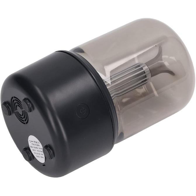 Candlelight Humidifier Low Noise Portable USB Essential Oil Diffuser Humidifier with LED Night Light 120ml