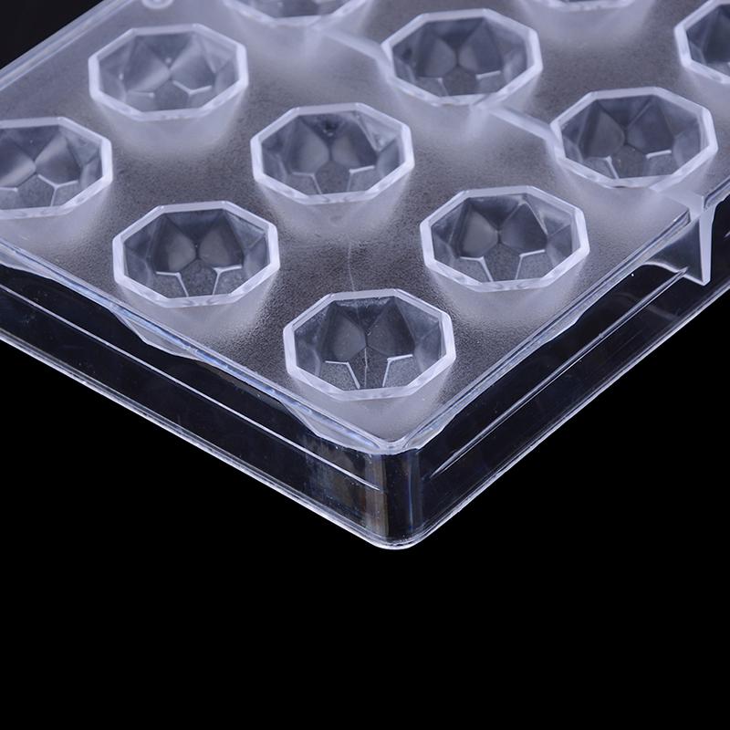 Clear Hard Chocolate Maker Polycarbonate DIY 21 Diamond Candy Mold Mould YEHN Clear Hard Chocolate Maker Polycarbonate DIY 21 Diamond Candy Mold Mould YEHN