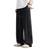 Pants Men's Summer Silk Linen Pants Men's Pants Lyocell Straight Pants Drop Wide Leg Pants Men's Casual Pants