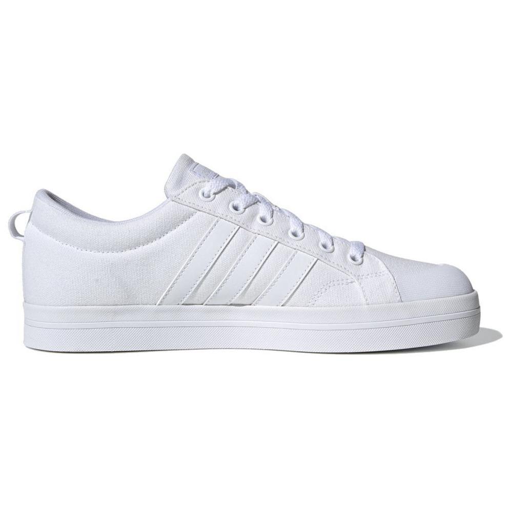 Adidas Bravada Comfortable Versatile Slip-Resistant Durable Low-Top Canvas Shoes Men Sneakers White FV8-090