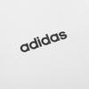 adidas Nadruk z logo Jednolity kolor Outdoor Casual Szybkoschnący Oddychający T-shirt z krótkim rękawem Unisex Top Biały JJ0620