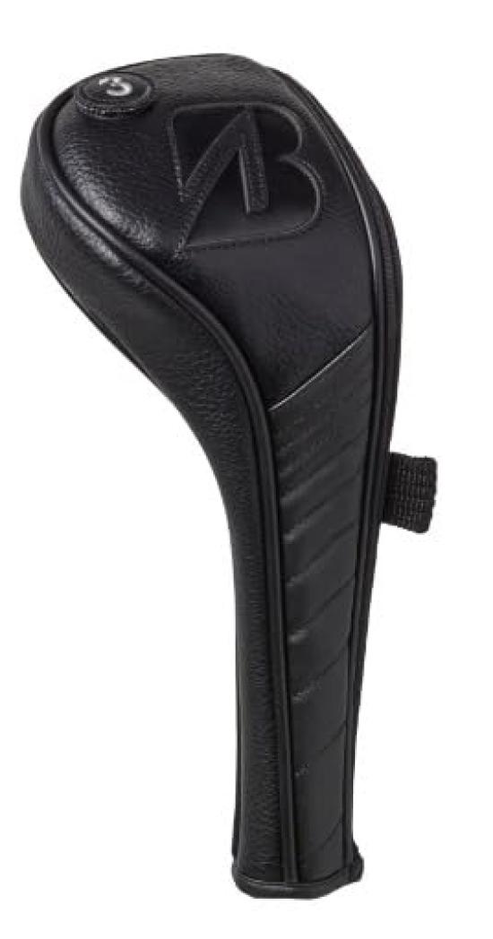 BRIDGESTONE Magnetic Headcover HC2611 BK for Fairway Woods (2026 Model) чёрный