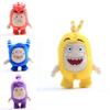 Oddbods 18cm Plyšová Měkká Hračka na Mazlení Mlok Bublinky Pogo Zee Jeff Fuse Slick Výjimečně Měkký A Roztomilý