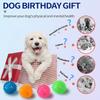 Dog Puppy Squeak Toy Ball: Jump, Massage & Clean Teeth & Gums for Optimal Health!