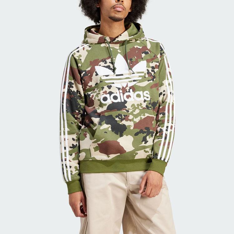 Adidas Maskáčová mikina Wild Pine Pánská Streetwear IS0209