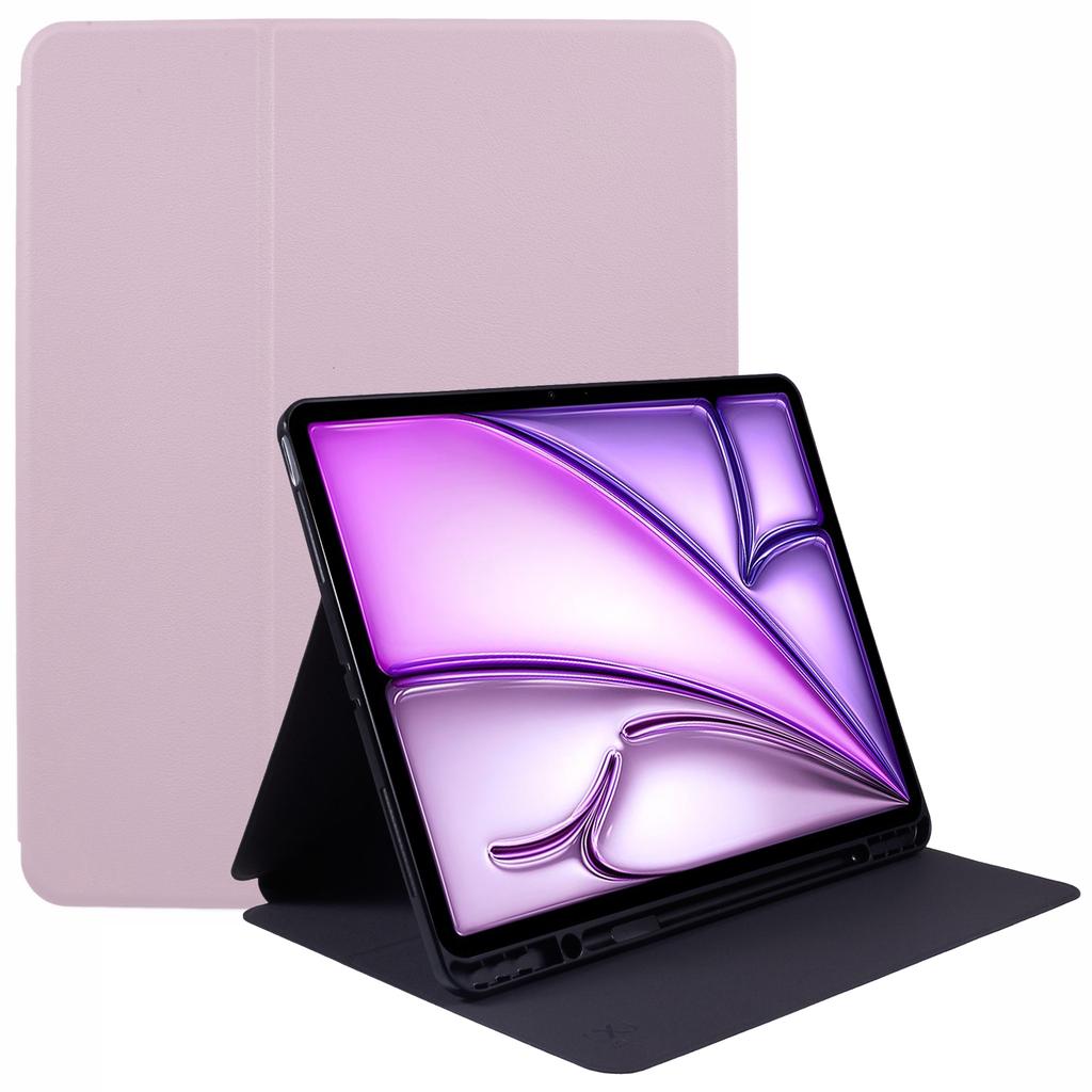 X-LEVEL For iPad Air 13 (2025)/(2024) Smart Case Stand Leather Tablet Cover with Pencil Holder,Auto Wake/Sleep