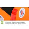Professional Life Vest Children Adult Reflective Adjustable Waistcoat Jacket With Whistle Belt For Swimming