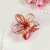 Hair Claw Clip Princess Theme Hair Claw Clamp Lovely Plumeria Hair Catch Barrettes Strong Hold Hairpin for Girls