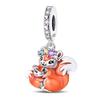 Jungfräuliches Kupfermetall Koala Elefant Kaninchen Haustier 3mm Charm Perlenkomponenten Perlenkomponenten Anhängerperlenkomponenten Ideal Entworfen für Geburtstage Hoch