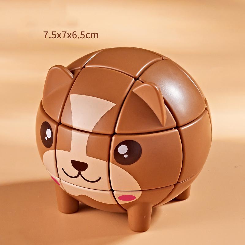 

Детский обучающий магический куб с изображением животных из мультфильма «Третий порядок», конкурсный магический куб, творческие игрушки для раннего обучения, детские подарки