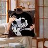 Game B-Bendy And The Ink M-Machine Lucky Dragon Pillow Cover Sofa Cushion Cover Home Room Decoration Children Gift