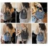 Vintage Washed Denim Mini Tote Bag Hand Bag