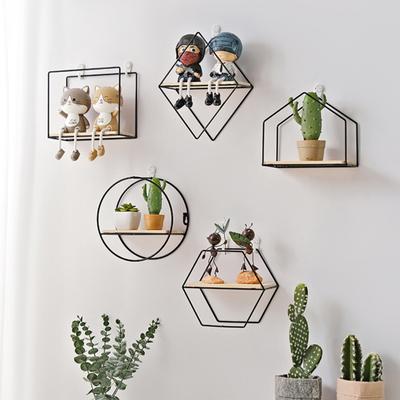 Leichtes Lagerregal DIY Fashion Kein Perforationsregal