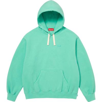 Supreme Sweat à capuche avec cordon de serrage et petite poche (26SS) Menthe