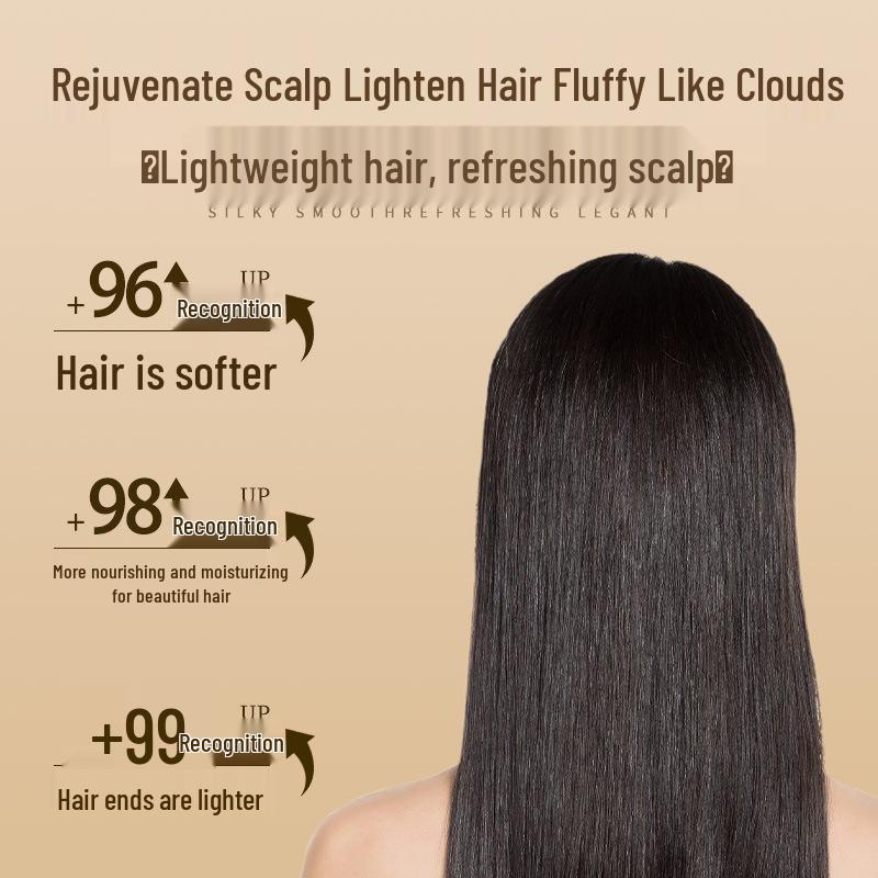 Yang Peptide Keratin Shampoo: Long-lasting Fragrance, Oil Control, Volumizing, Smoothing, and Scalp Soothing.