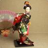 Geisha Doll HandCrafted Figurine Traditional Japanese KimonoClad G1