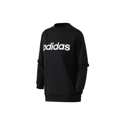 Felpa Pullover Sportiva Casual Stampata Neo Americana Retro Donna Felpa Nera DM4141