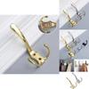 Zinc Alloy Closet Hook With Electrophoretic Finish For Bedroom And Bathroom Storage