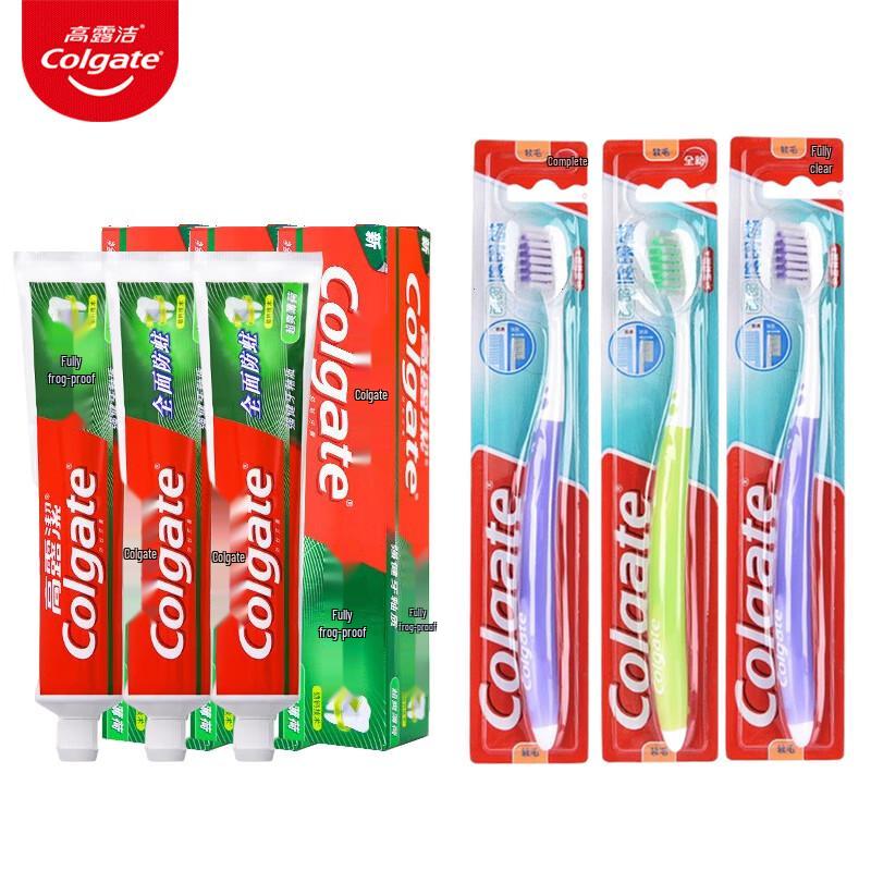 

Colgate Total Anti-Cavity Mint Toothpaste 3x140g