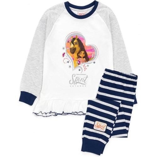 Spirit Girls Untamed Riding Free Long-Sleeved Pyjama Set