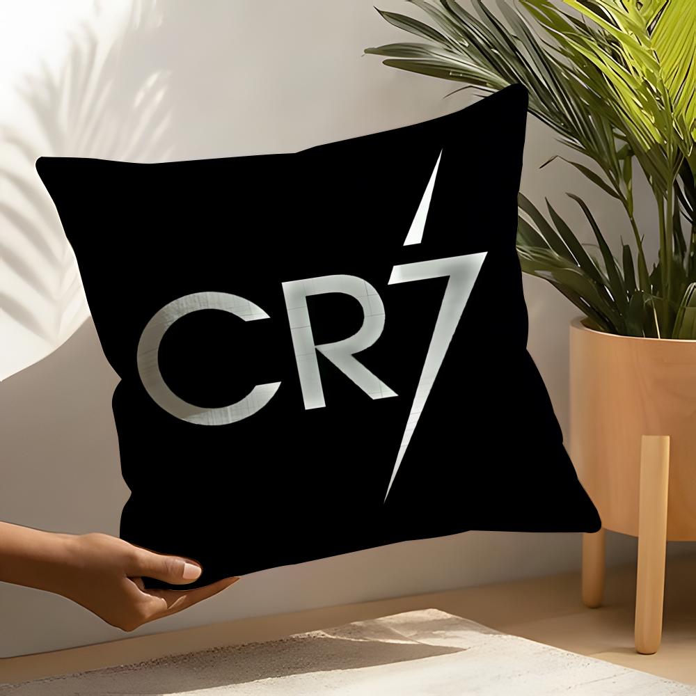 Cristiano Ronaldo Fall Pillow Case Linen Cushion Covers For Decorative Sofa Home Pillows Case Car Chair Pillows Cases