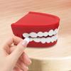 Wind Up Chatter Teeth Birthday Party Favors Funny Clockwork Joke Walking Teeth Toy for Kids Children Family Friends Adults Boys