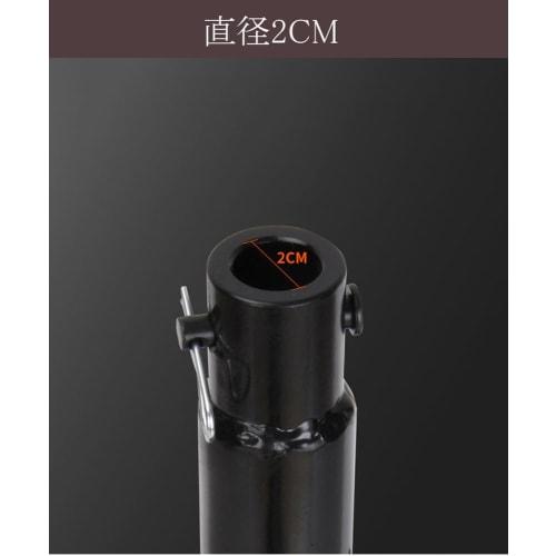 Portable Long-Handled Hole Digger, Manual Gardening Auger for Pole Digging, Black, Rust-Resistant, 10cm/15cm/20cm Diameter, with Non-Slip Handle, Gard