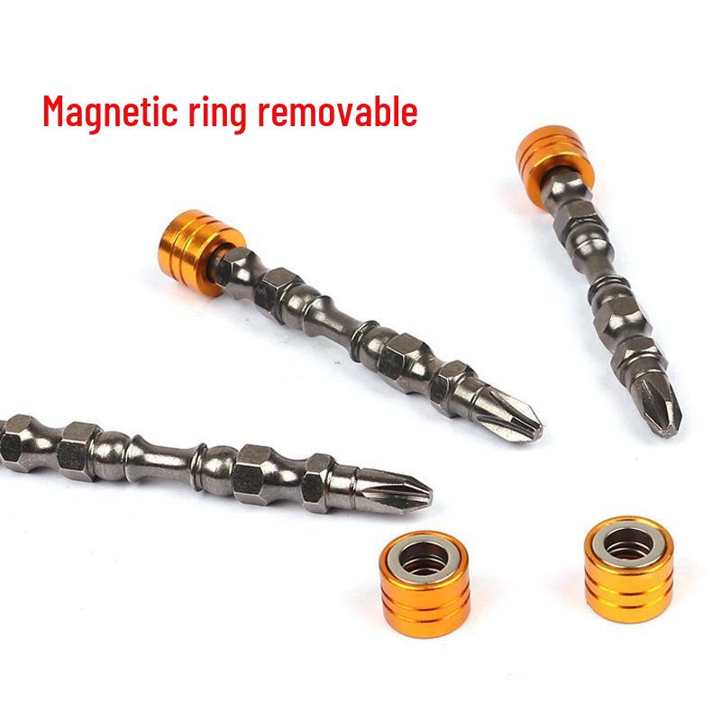 Versatile Magnetic Cross Positioning Double-Headed Screwdriver Bit - High Wear Resistance