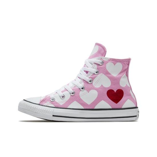 

Converse Chuck Taylor All Star Hi Valentine 167347C EU 37 розовый/белый