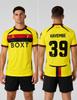Watford Heimteam Spieler-Trikots - Unisex Kelme Marke Kurzarm Fan-Version Fußball Sport T-Shirt