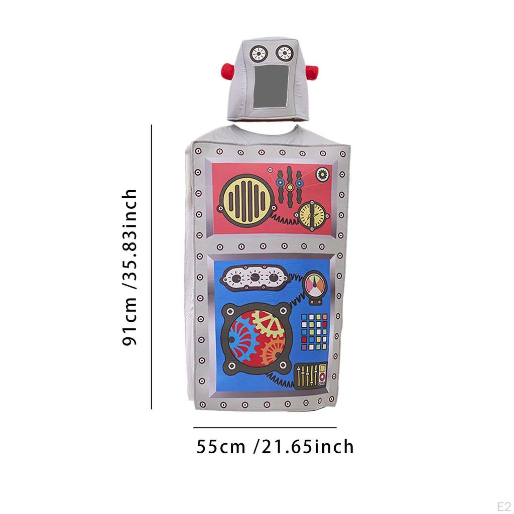 Robot Costume Novelty Comfortable Dress Up for Role Play Festival Party Supplies