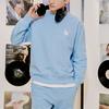 New MLB Sweatshirts Unisex Light Blue 3AMTB0421-07BLL