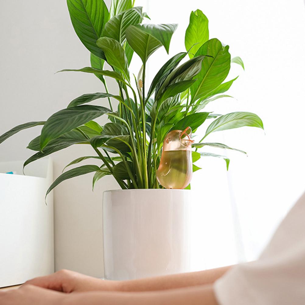 Cute Bird Plant Watering Spikes Self Watering Spikes Automatic Plant Waterer Seeper for Lawns and