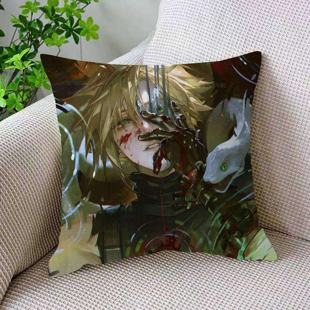 F-Final Fantasy Game Pillow Cover Sofa Cushion Cover Home Room Decoration Children Gift