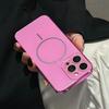 Glossy For Magsafe Crystal Lens Glass Protect Case For iPhone 16 15 14 13 12 11 Pro Max Magnetic Wireless Charging Cover