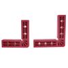 Plastic Positioning Squares Right Angle Clamps  90 Degree Corner Clamp Woodworking Tools for Wood Cabinets Best Gift for