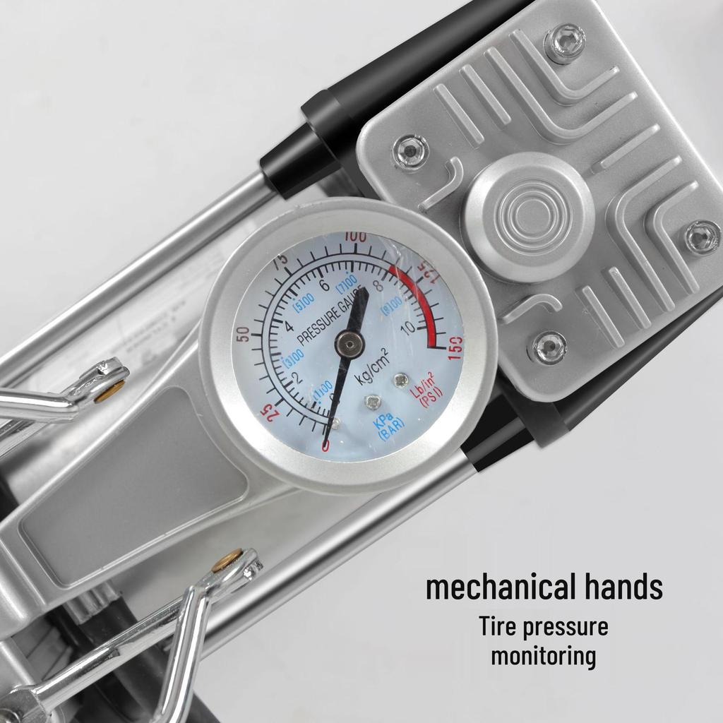 High-Power Portable Car Tire Inflator: True Double Cylinder for Quick Inflation