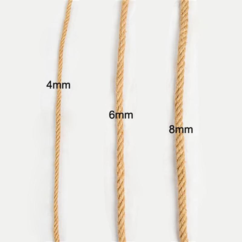 DIY Cotton Sisal Rope for Cat Tree Scratching Post Scratcher Cat Toy Climbing Frame Durable Scratch Resistant Replacement Rope