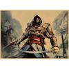 Assassin's Creed Retro Kraft Paper Wall Poster Mural 250