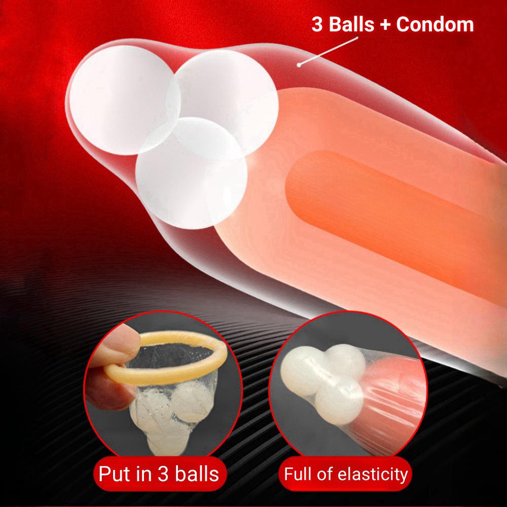Brinquedos adultos eróticos cabeça do pênis massagem preservativo pau aumentar longo sex shop vibrador sílica gel bola silicone sexo para casais vagina