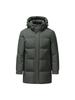 Herren Winter Daunenjacke im Huang Xiaoming Stil - 2025 Warme mittellange Oberbekleidung