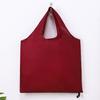 Foldable Handbag Portable Reusable Shopping Bag Bright Colors Durable Travel Tote Bag for Supermarket