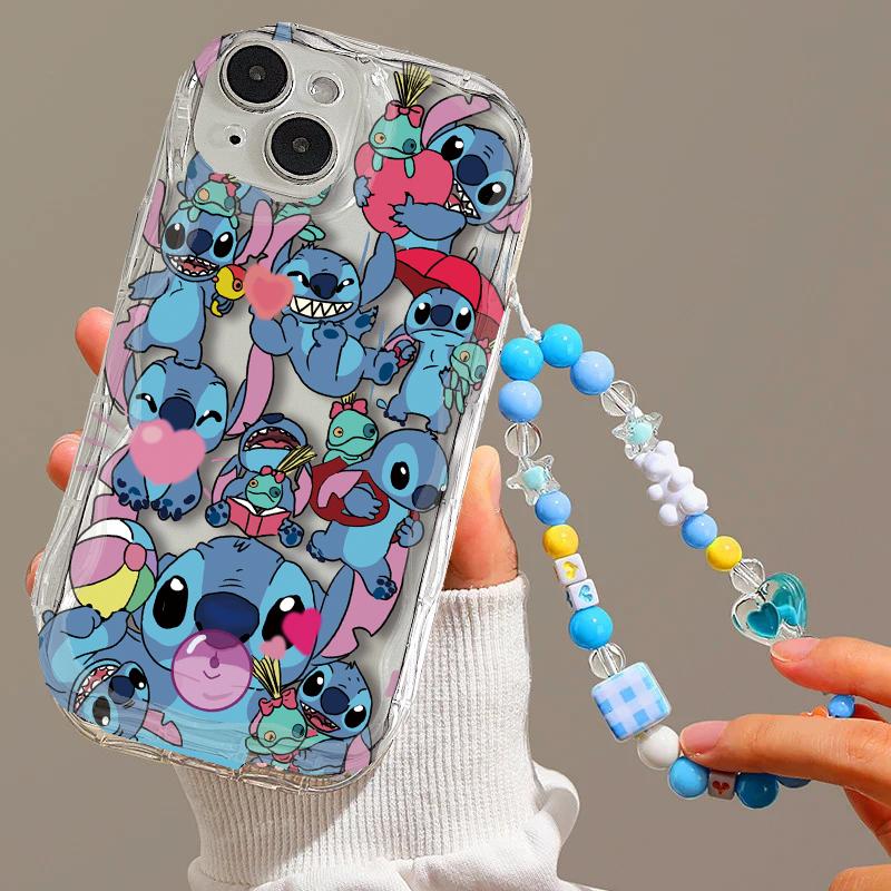 

Милий мультяшний чохол зі Стічем для iPhone 15 14 13 12 Pro Max 11 12 Pro 15 Plus 7 8 6s 6 Plus XS Max X XR SE М який TPU чохол-накладка для телефону for iphone 15 Plus