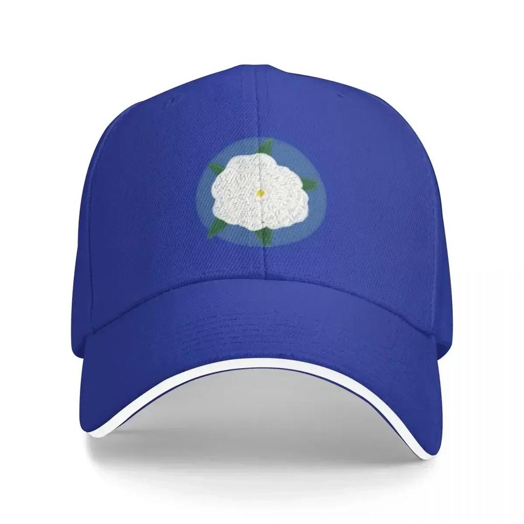 Yorkshire Rose with Phrases Baseball Cap Uv Protection Solar Hat New In The Hat Custom Hat Luxury Unisex Unisexs Baseball Womens