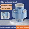 Sealing Ring Kitchen Basin Sewer Branch  Washing Machine Drainage Supplies