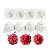 Heat Resistant Cherry Cluster Mousse Silicone Mold Food Grade Silicone Baking Mold Pudding